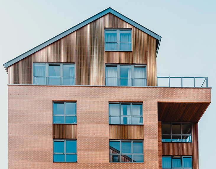 Spannende Architektur bei Effizienzhaus