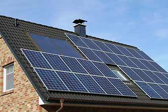 Solaranlage auf Dach Solaranlage auf Dach