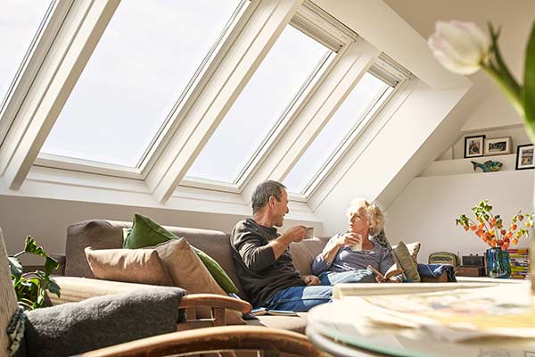 Dachfenster des Fensterherstellers Velux