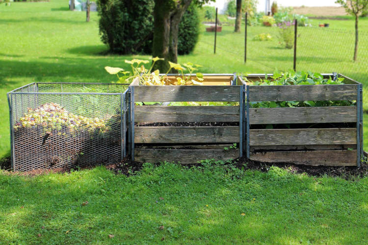 Kompost bei er Gartenplanung richtig anlegen